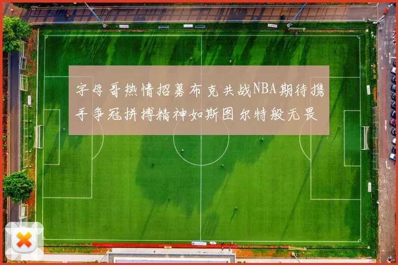 字母哥热情招募布克共战NBA期待携手争冠拼搏精神如斯图尔特般无畏